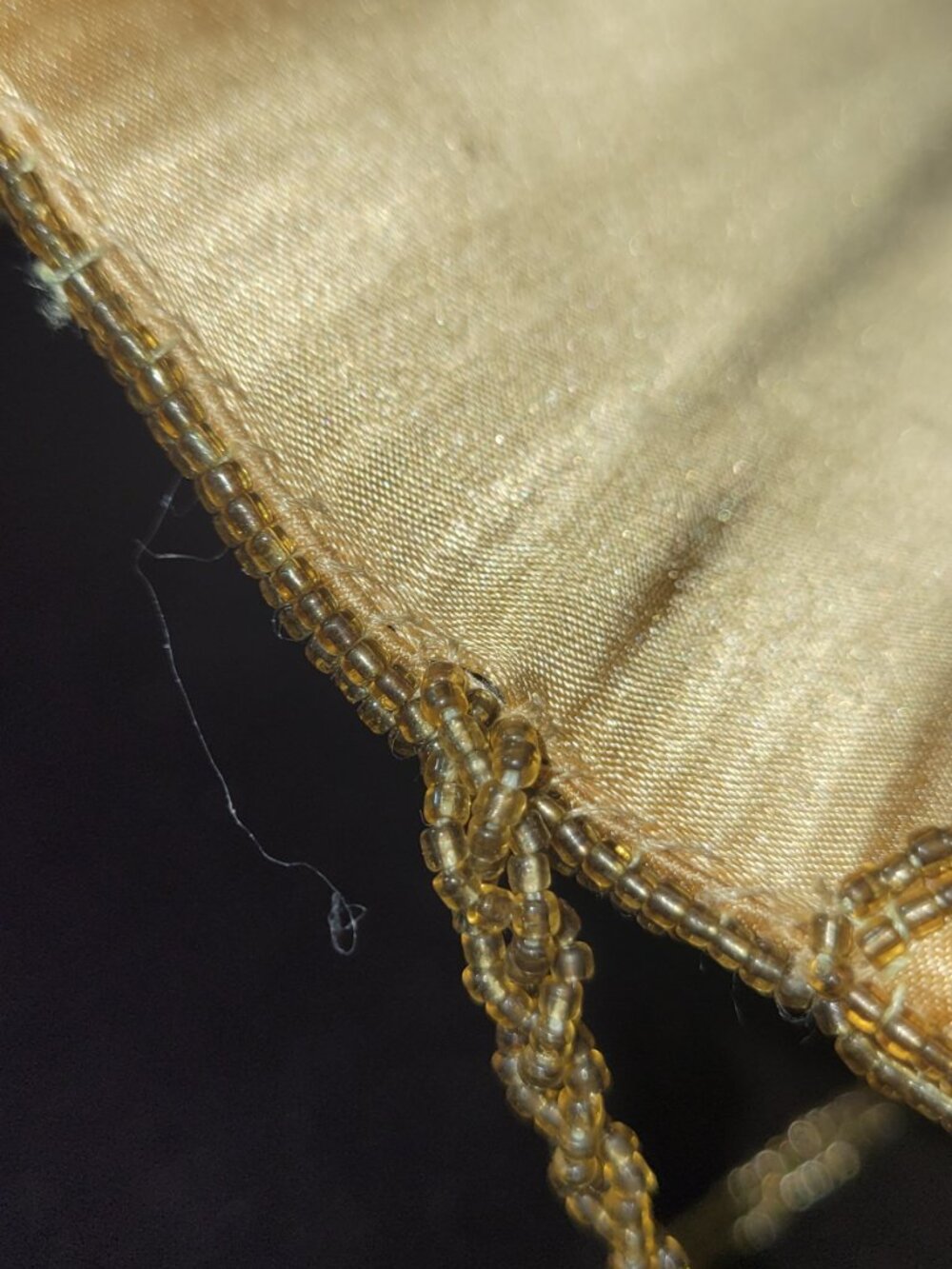 Carlo Fellini Gold-Tone Clutch with Strap and Textile & Bead-Embroidered Clutch - Picture 16 of 16